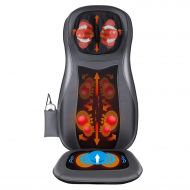 MaxKare Back Massager with Heat Shiatsu Massage Cushion Massage Chair Pad Kneading Back Massager...