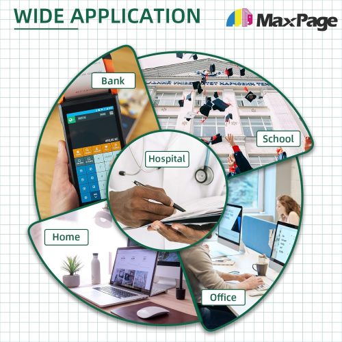  MaxPage Remanufactured Ink Cartridge Replacement for HP 64 64XL Black Color Used for Envy Photo 7100 7800 7858 7155 7855 6255 6252 7158 7164 6222 7120 7130 Tango X Smart Home Wirel