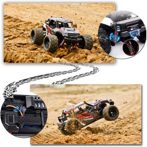  MaxTronic Remote Control Car for Boys 8-12 , 36km/h High Speed Remote Control Truck 4WD Off Road All Terrain 2.4Ghz Racing RC Car for Adults Chirstmas