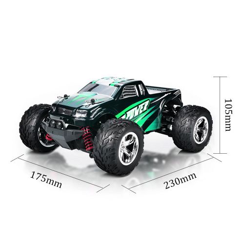  MaxTronic RC Cars, 1:20 4WD High Speed Remote Control Car for Kids, 45km/h 2.4GHz All Terrain Radio Controlled Racing Monster Off Road Truck 1500mAh Lithium Battery