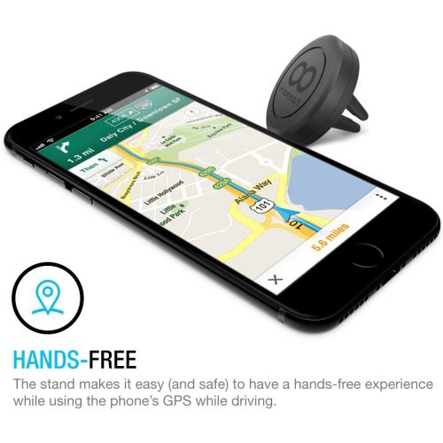  [아마존베스트]Maxboost Car Mount, [2 Pack] Universal Air Vent Magnetic Phone Car Mounts Holder for iPhone Xs Max XR X 8 7 Plus 6S 6 SE, Galaxy S9 S8 S7 Edge, LG G6, Note 8 5 and Mini Tablet (Com