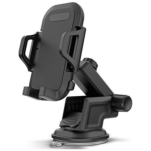  [아마존베스트]Maxboost DuraHold Series Car Phone Mount for iPhone Xs Max XR X 8 7 6s Plus SE,Galaxy S10 5G S10+ S10e S9 S8 Edge,Note 9,LG G8,Pixel,HTC[Washable Strong Sticky Gel Pad/Extendable H