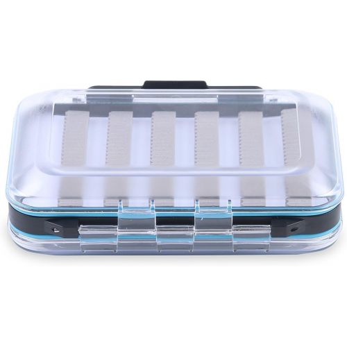  [아마존베스트]Maxcatch Waterproof Fly Boxes Double Sided Trasparente Lids Fly Box