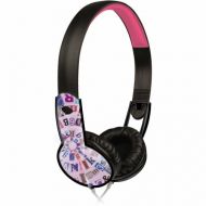 [아마존베스트]Maxell 190296 Maxell Safe Soundz Headphone - Stereo - Purple - Wired - Over-the-head - Binaural - Ear-cup