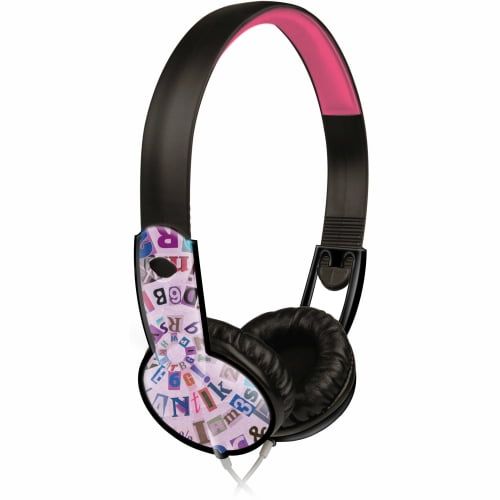  Maxell 190296 Maxell Safe Soundz Headphone - Stereo - Purple - Wired - Over-the-head - Binaural - Ear-cup