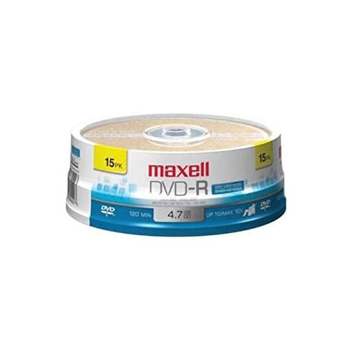  [아마존베스트]Maxell 638006 DVD-R 4.7 Gb Spindle with 2 Hour Recording Time and Superior Recording Layer Technology with 100 Year Archival Life