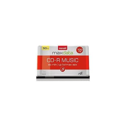  [아마존베스트]Maxell 625156 Premium Quality Recording Surface Recordable CD (Audio Only) for Noise Free Playback and CD Drive Playback