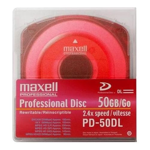  Maxell PD-50DL XDCAM 50 GB Professional Hard Disk Recording Medium