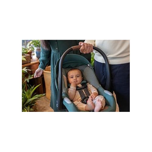  Maxi-Cosi's Mico™ Luxe+ Baby Car Seat: Infant Car Seat with Base and Versatile Baby Carrier Seat Functionality, Essential Black