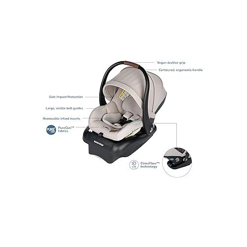  Maxi-Cosi Mico™ Luxe Infant Car Seat, New Hope Tan