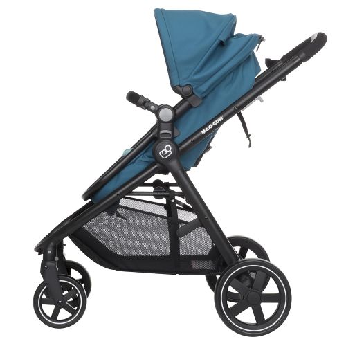  Maxi-Cosi Zelia 5-In-1 Modular Travel System, Emerald Tide, One Size