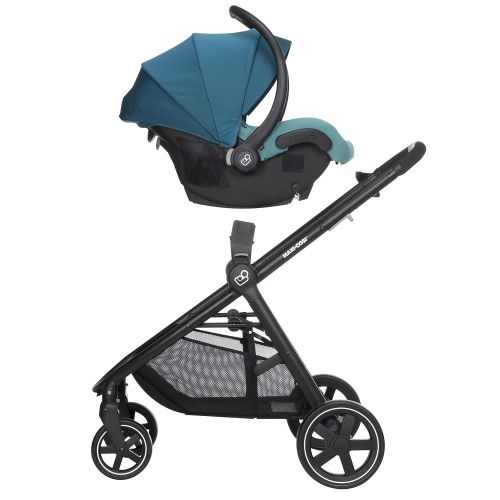  Maxi-Cosi Zelia 5-In-1 Modular Travel System, Emerald Tide, One Size