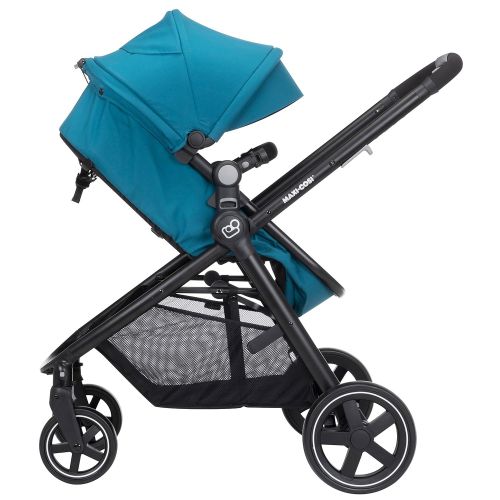  Maxi-Cosi Zelia 5-In-1 Modular Travel System, Emerald Tide, One Size