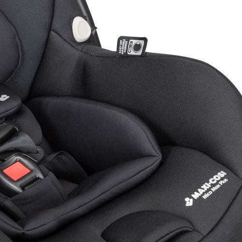  Maxi-Cosi Mico Max Plus Infant Car Seat, PureCosi Onyx Bliss, One Size