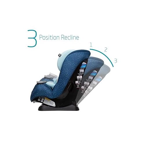  Maxi-Cosi Pria Max All-in-One Convertible Car Seat, Tetra Blue - Purecosi