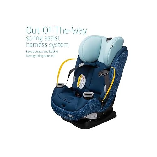  Maxi-Cosi Pria Max All-in-One Convertible Car Seat, Tetra Blue - Purecosi