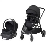 Maxi-Cosi Zelia 5-in-1 Modular Travel System - Stroller and Mico 30 Infant Car Seat Set, Night Black
