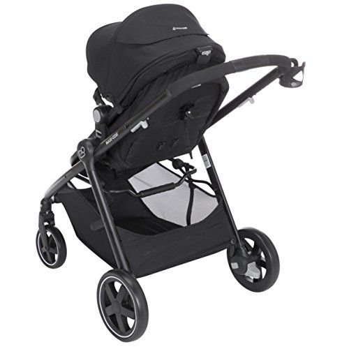  Maxi-Cosi Zelia 5-in-1 Modular Travel System - Stroller and Mico 30 Infant Car Seat Set, Night Black