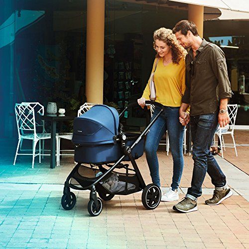  Maxi-Cosi Zelia 5-in-1 Modular Travel System - Stroller and Mico 30 Infant Car Seat Set, Emerald Tide