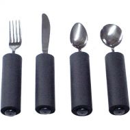 /MaxiAids Soft Built-Up Handle Utensils -Set of 4