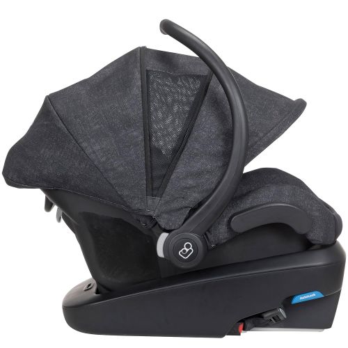  [아마존베스트]Maxi-Cosi Mico Max Plus Infant Car Seat With Base, Nomad Black, One Size