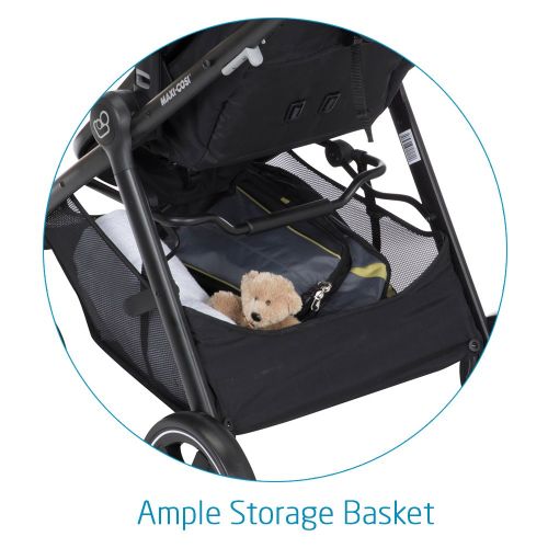  [아마존베스트]Maxi-Cosi Zelia 5-In-1 Modular Travel System, Night Black, One Size