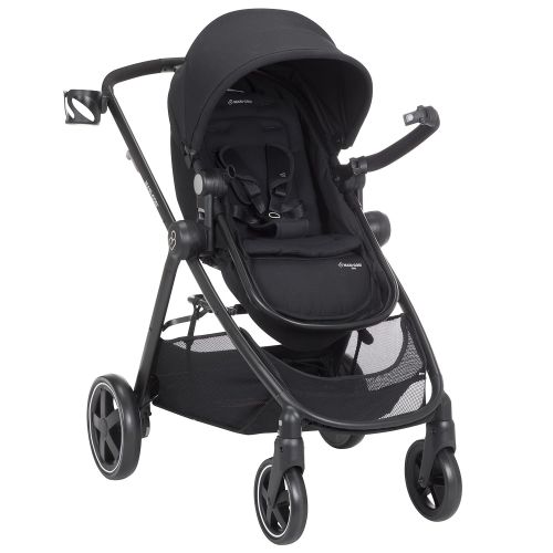  [아마존베스트]Maxi-Cosi Zelia 5-In-1 Modular Travel System, Night Black, One Size