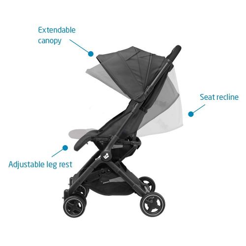  [아마존베스트]Maxi-Cosi Lara Lightweight Ultra Compact Stroller, Nomad Black, One Size