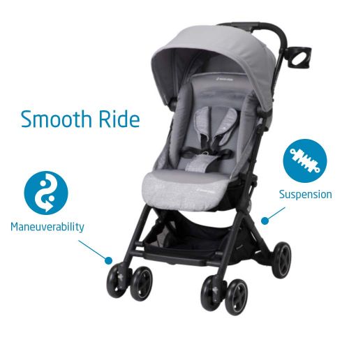  [아마존베스트]Maxi-Cosi Lara Lightweight Ultra Compact Stroller, Nomad Black, One Size