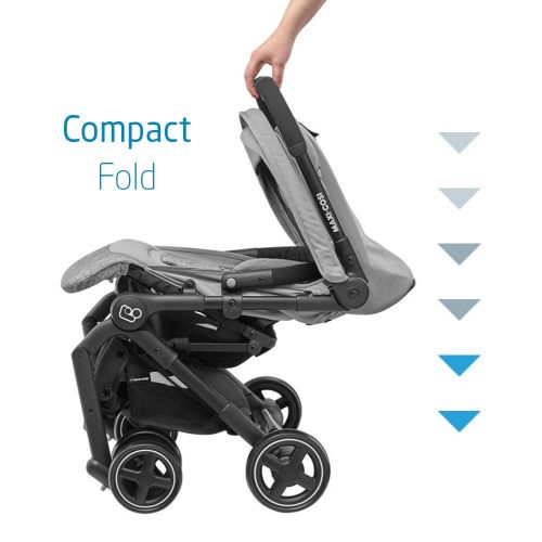  [아마존베스트]Maxi-Cosi Lara Lightweight Ultra Compact Stroller, Nomad Grey, One Size