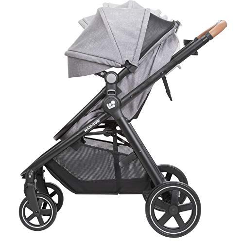  [아마존베스트]Maxi-Cosi Zelia Max 5-in-1 Modular Travel System, Nomad Grey, One Size