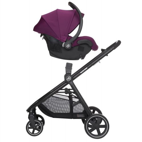  [아마존베스트]Maxi-Cosi Zelia 5-in-1 Modular Travel System - Stroller and Mico 30 Infant Car Seat Set, Violet Caspia