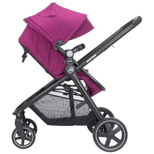  [아마존베스트]Maxi-Cosi Zelia 5-in-1 Modular Travel System - Stroller and Mico 30 Infant Car Seat Set, Violet Caspia