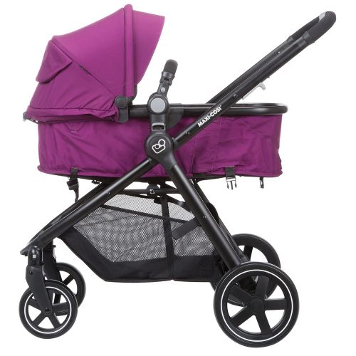  [아마존베스트]Maxi-Cosi Zelia 5-in-1 Modular Travel System - Stroller and Mico 30 Infant Car Seat Set, Violet Caspia