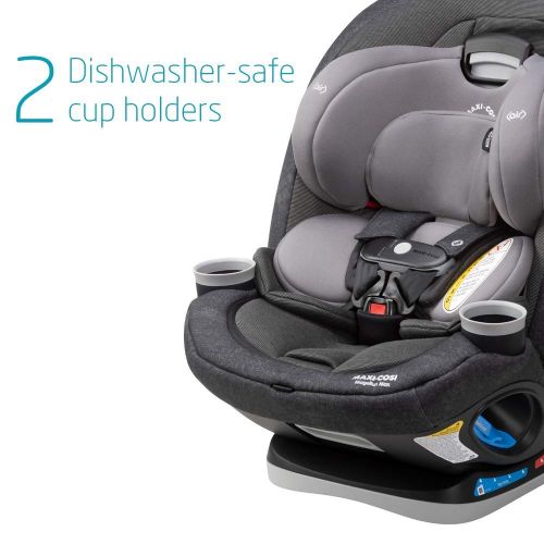  Maxi-Cosi Magellan Xp Max All-In-One Convertible Car Seat with 5 Modes & Magnetic Chest Clip, Nomad Black