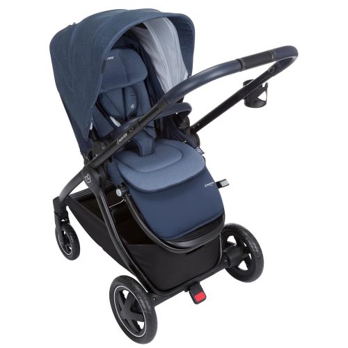  Maxi-Cosi Adorra Modular 5-in-1 Travel System with Mico Max 30 Infant Car Seat, Loyal Grey