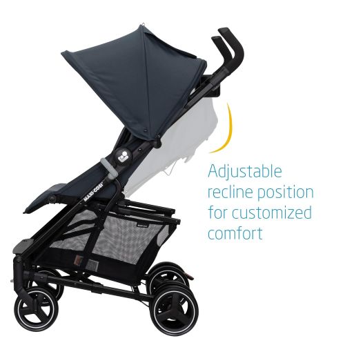  Maxi-Cosi Mara XT Ultra Compact Stroller, Multi-Directional, Ultra-Compact one-Hand fold Makes it Easy to Transport and Store, Essential Graphite