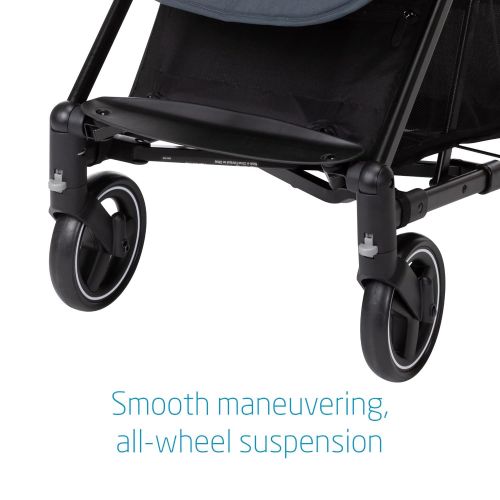  Maxi-Cosi Mara XT Ultra Compact Stroller, Multi-Directional, Ultra-Compact one-Hand fold Makes it Easy to Transport and Store, Essential Graphite