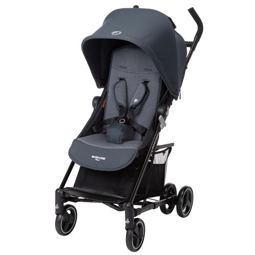  Maxi-Cosi Mara XT Ultra Compact Stroller, Multi-Directional, Ultra-Compact one-Hand fold Makes it Easy to Transport and Store, Essential Graphite