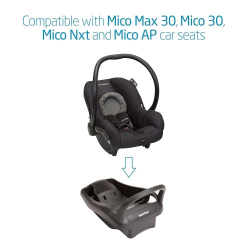  Maxi-Cosi Mico Max 30 Stand-Alone Additional Infant Car Seat Base, Black, One Size
