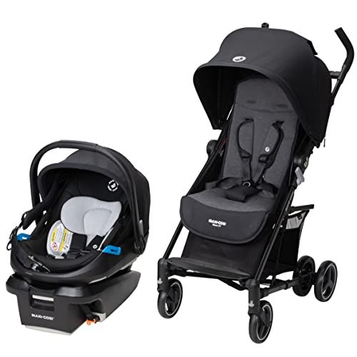  Maxi-Cosi Mara Xt Ultra Compact Travel System, Essential Black