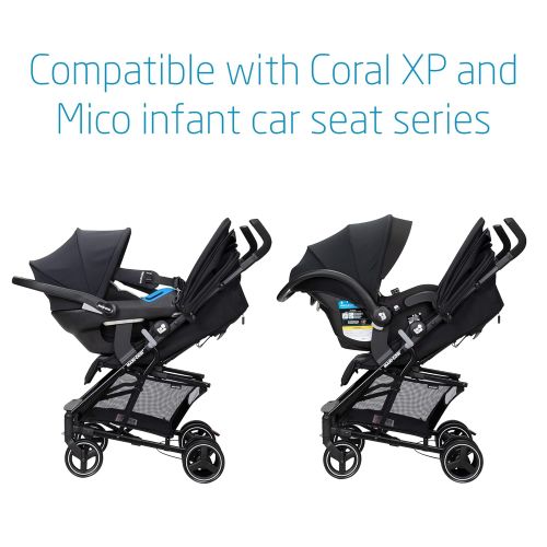  Maxi-Cosi Mara Xt Ultra Compact Travel System, Essential Black