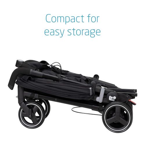  Maxi-Cosi Mara Xt Ultra Compact Travel System, Essential Black