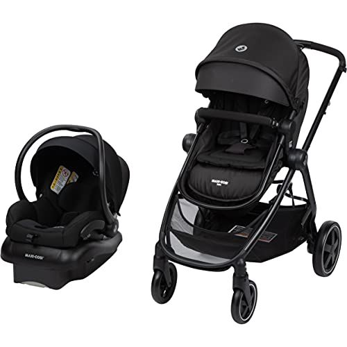  Maxi-Cosi Zelia² 5-in-1 Modular Travel System, Midnight Black