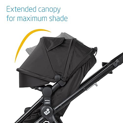  Maxi-Cosi Zelia² 5-in-1 Modular Travel System, Midnight Black