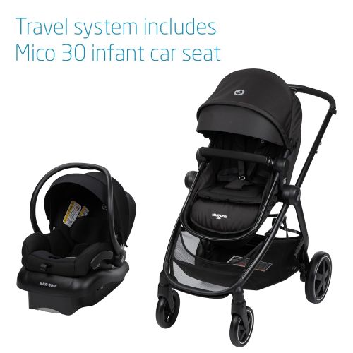  Maxi-Cosi Zelia² 5-in-1 Modular Travel System, Midnight Black