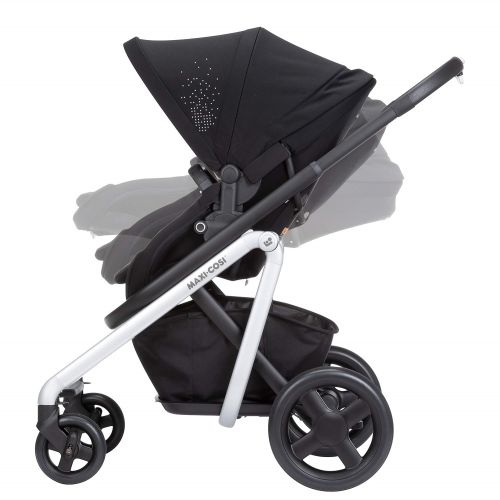  Maxi-Cosi Lila Modular All-in-One Stroller, Nomad Black, One Size (CV324ETK)