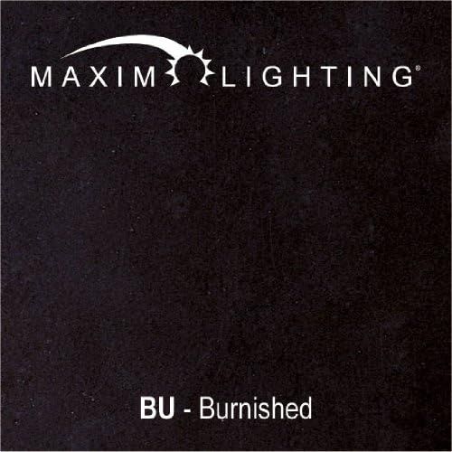  Maxim Lighting Maxim 55059HOBU Coldwater LED 2-Light Outdoor Ceiling Mount, Burnished Finish, Honey Glass, LED Bulb , 100W Max., Damp Safety Rating, Standard Dimmable, Glass Shade Material, 2300