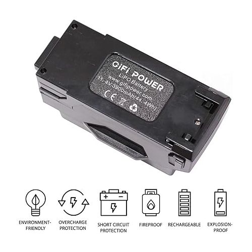  MaximalPower Replacement Drone Battery 3900mAh for Yuneec Mantis Q Mantis G RC Drone