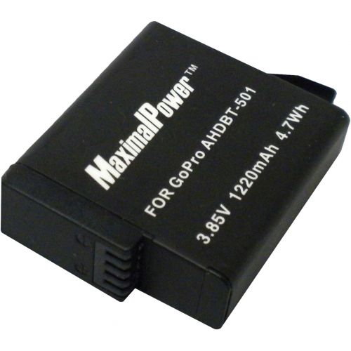  Maximal Power GoPro Hero 5 Black Li-ion Lithium Ion Battery Hero5 AHDBT501